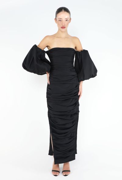 Khaite 2021 Carlanda Ruched Column Gown - 1