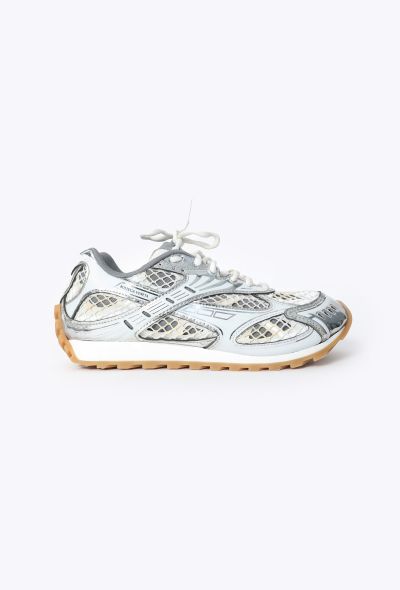 Bottega Veneta Metallic Orbit Sneakers, Resort 2024 - 1