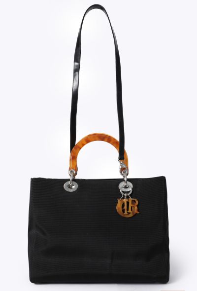 Dior Vintage Medium Nylon Lady Dior - 2