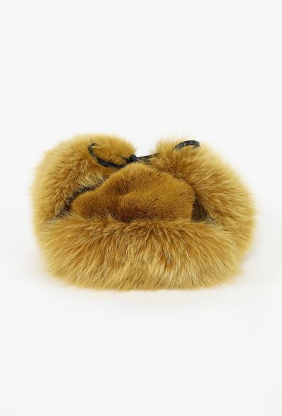 Fox Fur Aviator Hat - 1