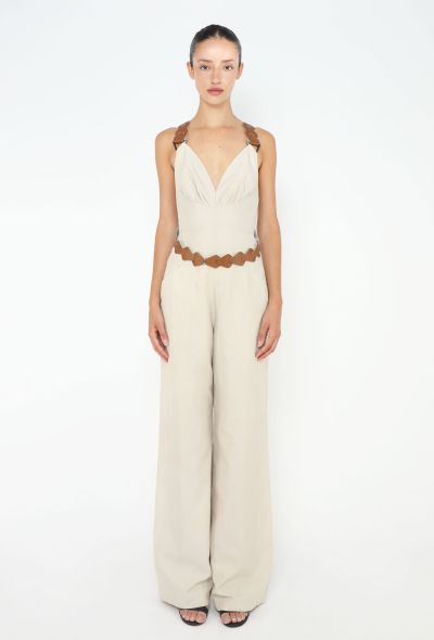 Thierry Mugler Rare S/S 2001 Trojan Belted Jumpsuit - 1 Thierry Mugler Rare S/S 2001 Trojan Belted Jumpsuit - 1