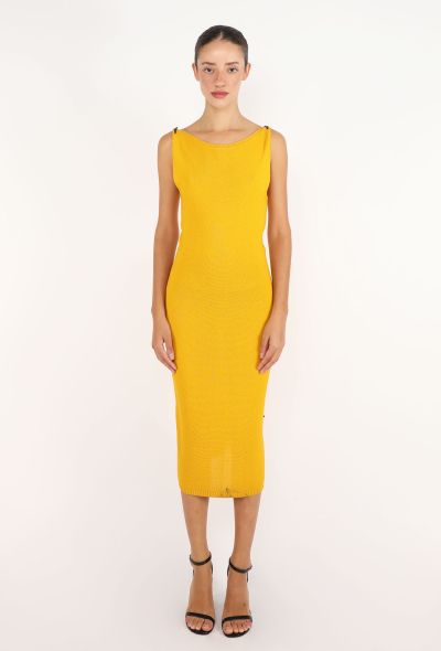 Dior Buckled Slit Knit Dress, S/S 1999 - 1
