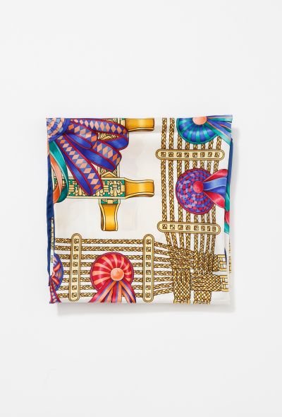 Hermès 1993 'Les Rubans Du Cheval' Carré - 2