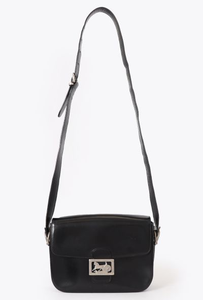 Céline Vintage Calèche Bag Black - 1 Céline Vintage Calèche Bag Black - 1