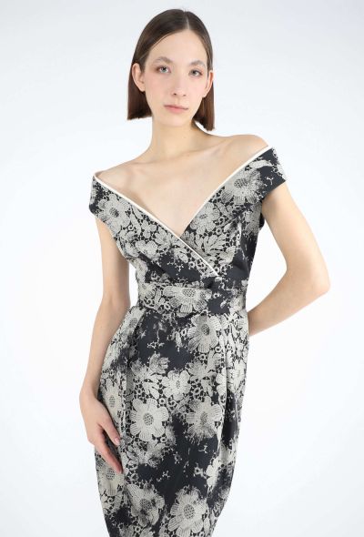 Alexander McQueen F/W 2006 'The Widows of Culloden' Silk Dress - 1