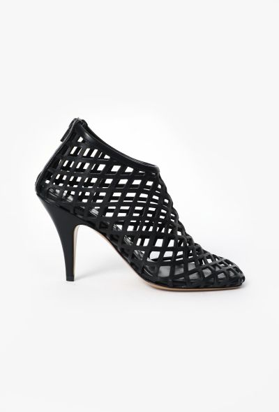 Phoebe Philo 2025 Trellis Leather Pumps - 1