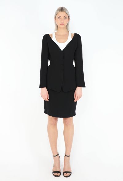 Thierry Mugler S/S 1999 Trompe L'Œil Ensemble - 1