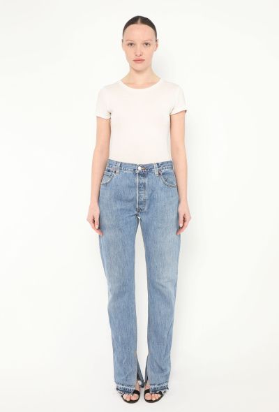 Levi's x Re/Done Distressed Slit Jeans - 2