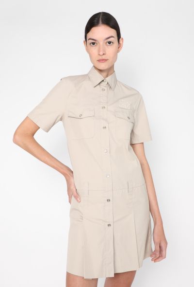 Miu Miu 2023 Safari Logo Dress - 1 Miu Miu 2023 Safari Logo Dress - 1
