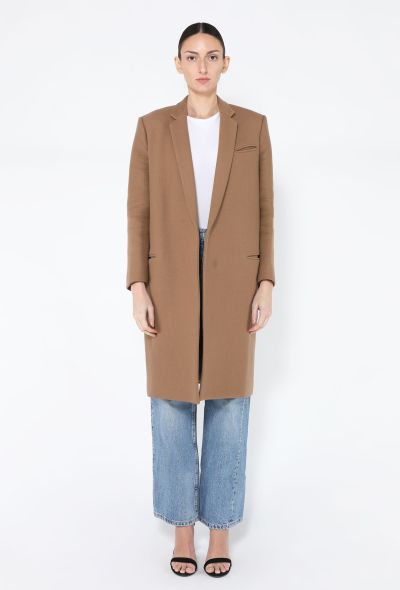 Céline 2011 Wool Classic Crombie Coat - 1