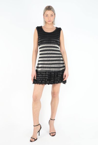 Chanel COLLECTOR S/S 1994 Vinyl Crochet Dress - 1