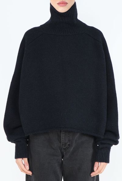 The Row Ehud Cashmere Turtleneck Sweater - 1