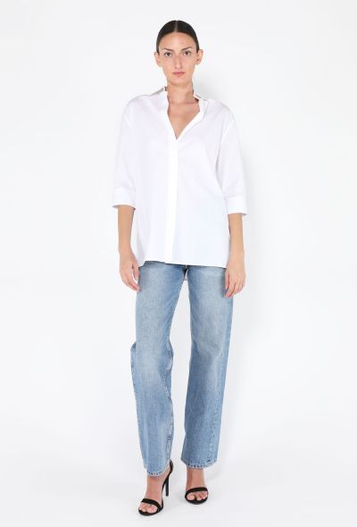 The Row Carpazi Cotton Poplin Shirt, 2024 - 2