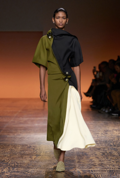 Bottega Veneta F/W 2024 Bicolor Brooch Top - 2