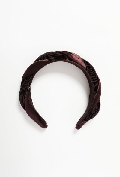 Alexandre de Paris Velvet Headband - 2 Alexandre de Paris Velvet Headband - 2
