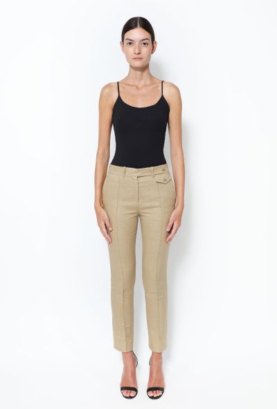 Céline Resort 2014 Tapered Linen Trousers - 1