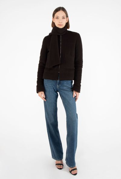 Chanel Early 2000s Padded Scarf Jacket - 2