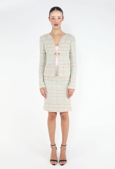 Chanel ICONIC S/S 2005 Silk Tweed Ensemble - 1