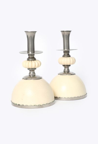 Dior Collector '70s Crespi Ostrich Egg Bougeoirs - 2