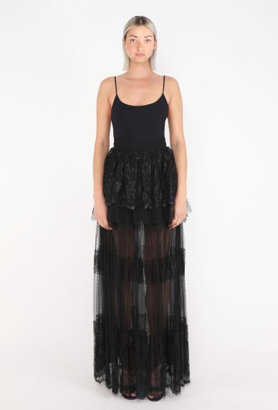 Chloé Tiered Lace Maxi Skirt, Resort 2014 - 1