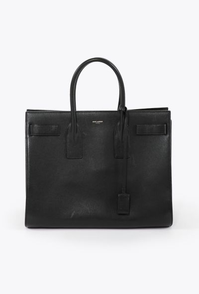 Saint Laurent Large  Leather Sac de Jour - 1