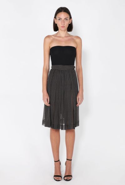 Prada Spotted Silk Chiffon Wrap Skirt, 2026 - 1