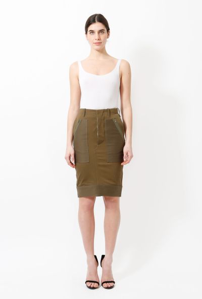 Céline Resort 2010 Army Skirt - 1