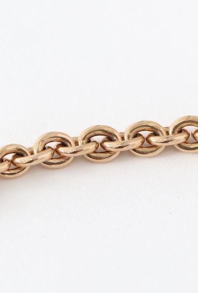 Vintage Fine Jewelry 1970s 18k Yellow Gold Chainlink Necklace - 2 Vintage Fine Jewelry 1970s 18k Yellow Gold Chainlink Necklace - 2