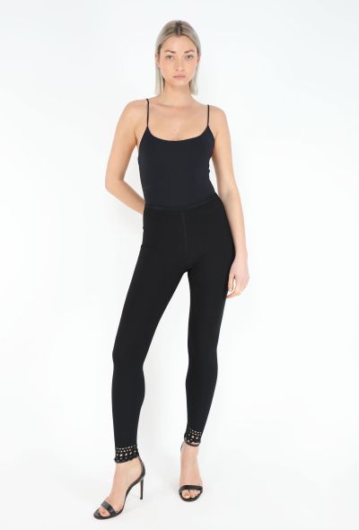 Alaïa 2016 Re-Edition '92 Laser-Cut Leggings - 1