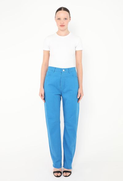 Céline Pre-Fall 2018 Frayed Hem Jeans - 1 Céline Pre-Fall 2018 Frayed Hem Jeans - 1