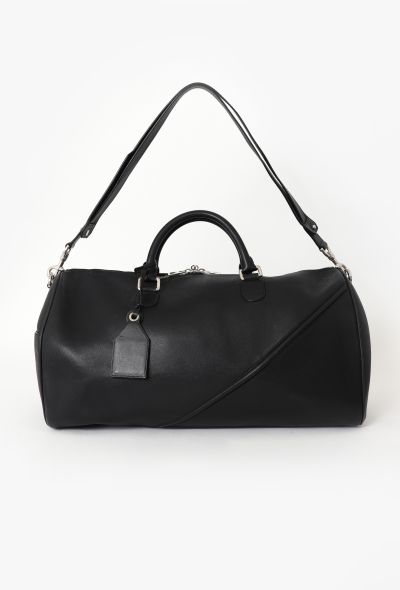 Loewe Duffle 51 Black Travel Bag - 1 Loewe Duffle 51 Black Travel Bag - 1