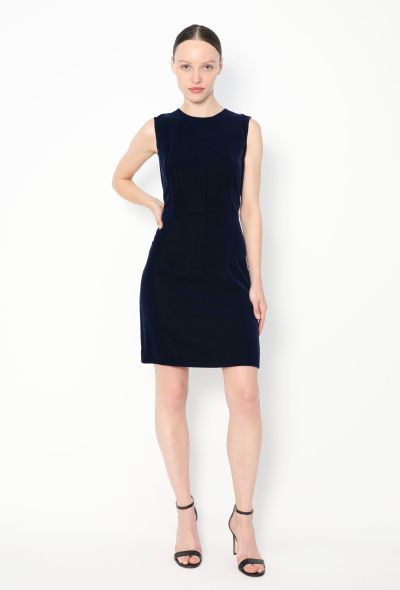 Comme des Garçons '90s Velvet Shift Dress - 2 Comme des Garçons '90s Velvet Shift Dress - 2