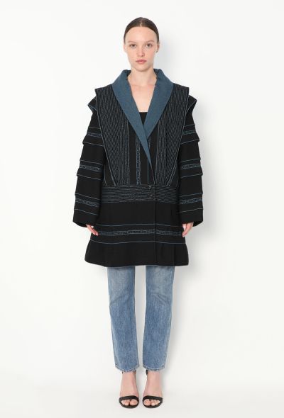 Issey Miyake Rare 1982 Oversized Samurai Coat - 1 Issey Miyake Rare 1982 Oversized Samurai Coat - 1