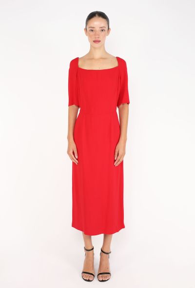 Valentino Crêpe Empire Dress Ensemble - 2