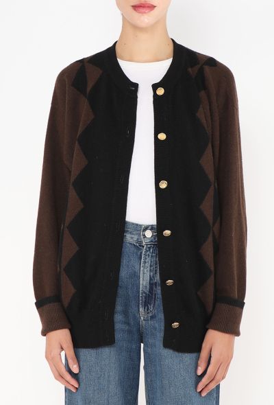 Chanel '90s Scottish Cashmere Cardigan - 2 Chanel '90s Scottish Cashmere Cardigan - 2