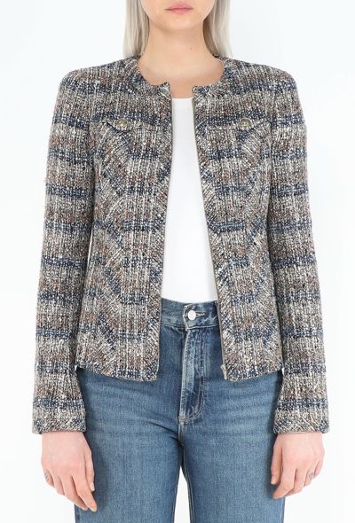 Chanel Fall 2004 Iridescent Tweed Jacket - 1