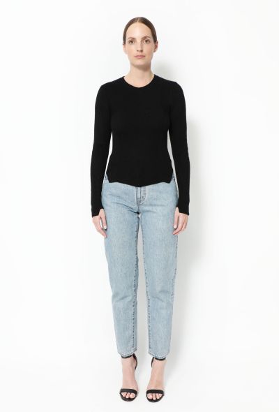                            Céline by Phoebe Philo Ribbed Cashmere Sweater