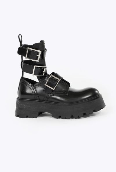 Alexander McQueen 2023 Rave Buckle Boots - 1