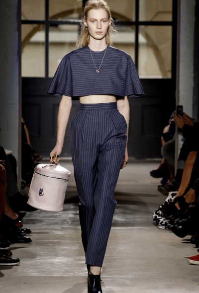 Balenciaga S/S 2013 Pinstripe Ensemble - 2