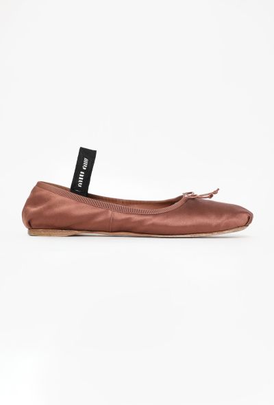 Miu Miu Satin Bow Ballerinas, F/W 2022 - 1