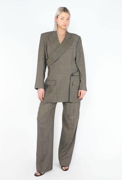 Alexander McQueen RARE F/W 2001 'What a Merry-Go-Round' Wrap Suit - 1