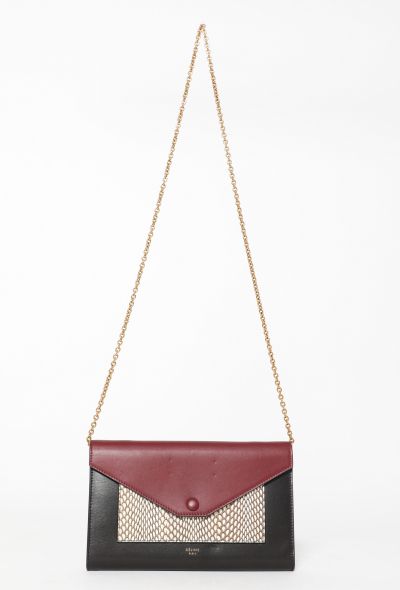 Céline Pocket Envelope Wallet on Chain - 1 Céline Pocket Envelope Wallet on Chain - 1