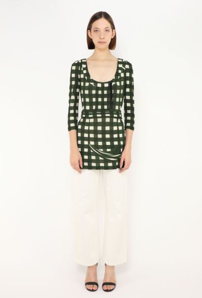 Prada S/S 2008 Fairytale Geometric Tunic - 1 Prada S/S 2008 Fairytale Geometric Tunic - 1