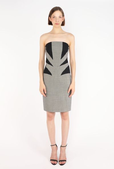 Alexander McQueen 'Untitled' Houndstooth Dress, S/S 1998 - 1
