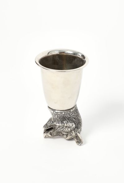 Gucci '70s Silver Pig Chalice - 2