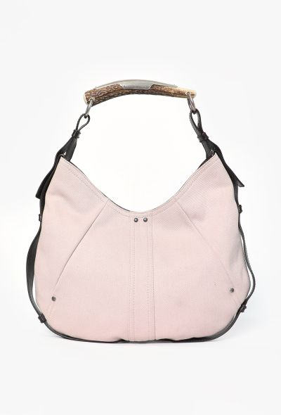 Saint Laurent Early 2000s Denim Mombasa Bag - 1