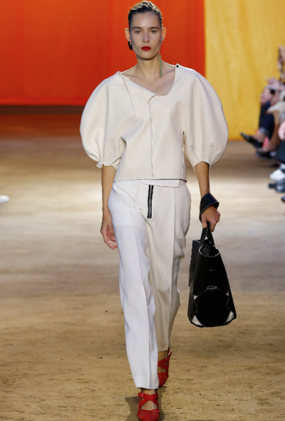 Céline S/S 2016 Silk Zip Trousers - 2