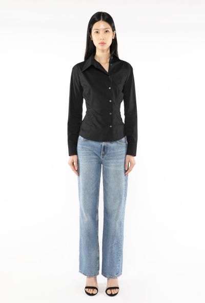 Gucci Tom Ford Asymmetrical Button Down Shirt - 2