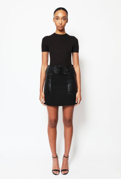                                         Pre-Fall 2012 Belted Skirt-1
