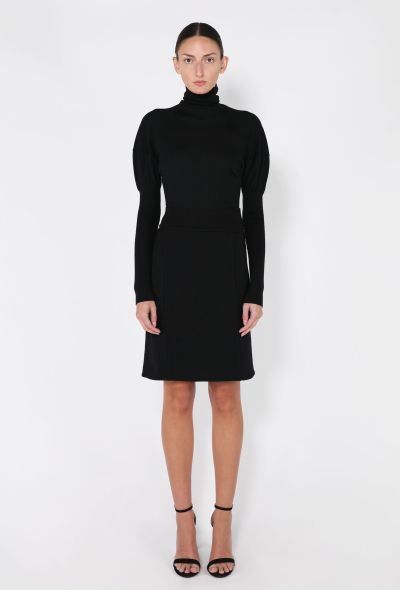 Alaïa Puff-Sleeve Bodysuit Ensemble, F/W 1989 - 1